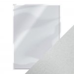 9499E Papier jednokolorowy perłowy dwustronny A4 - Luna Silver