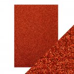 9944E Papier brokatowy jednostronny A4 - Ruby Ritz