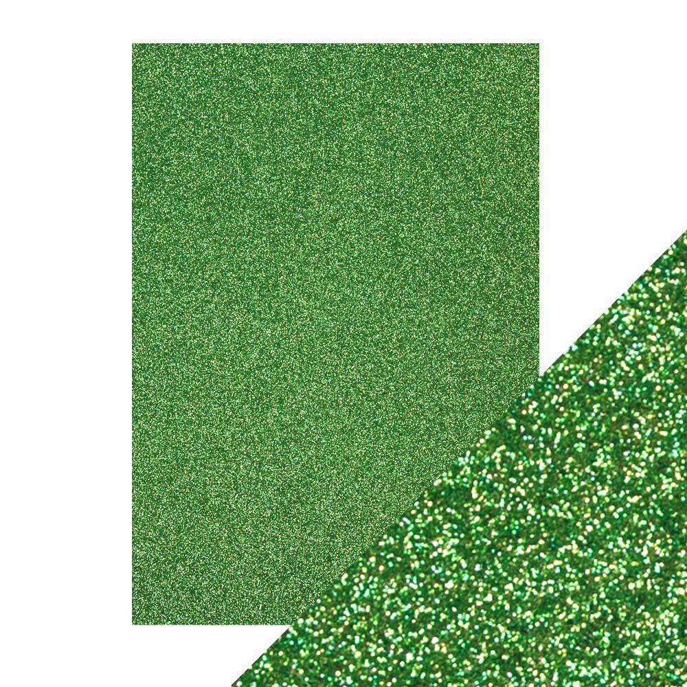 9945E Papier brokatowy jednostronny A4 - Lucky Shamrock