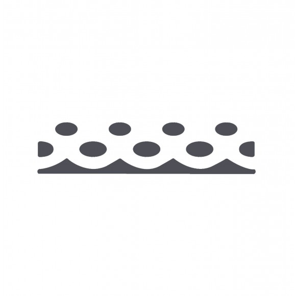 21449-012 Border Punch Dots