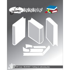 BLD1065 Wykrojnik książki -szkoła