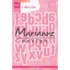 COL1449 Cutting die collectables - Alphabet