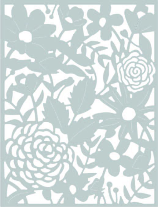 662860 Wykrojnik Sizzix Thinlits- Country Rose