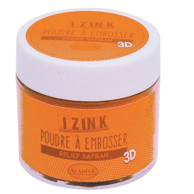 10203 Puder do embossingu Izink 3D - Relief Safran