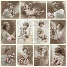 PD3104 Bouquet - From Grandma's Attic - tinted