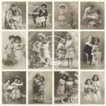 PD3108 Friendship - From Grandma's Attic - tinted