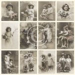 PD3109 Springtime - From Grandma's Attic - tinted