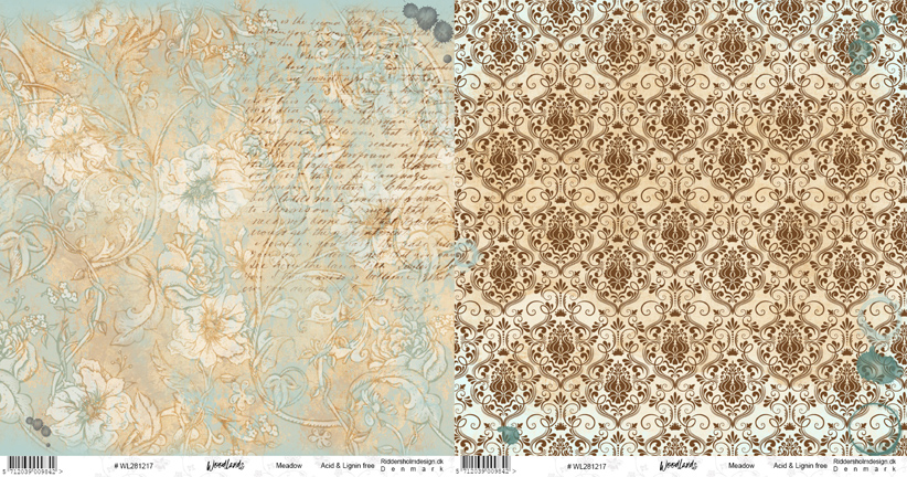 WL281217 Double-sided 12"x12" Riddersholm Design- Woodlands