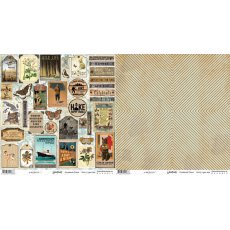 WL281219 Double-sided 12"x12" Riddersholm Design- Woodlands