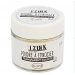 10102 Puder do embossingu Izink 3D - Transparent Paillete-brokat.transparentny