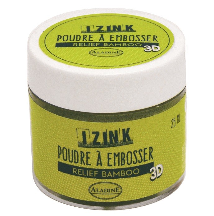 10208 Puder do embossingu Izink 3D - Relief Bamboo