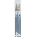 RB-6000AT-4VD Komplet pisaków Clean Color REAL BRUSH 4szt. - DEEP