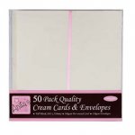 Base cards and envelops DL Cream ANT1512021 - 50 pcs 