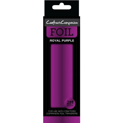 CC-FOIL-RPUR Crafters Companion Foil? royal purple
