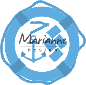 LR0532 Cutting die Creatables - nautical wheel , anchor