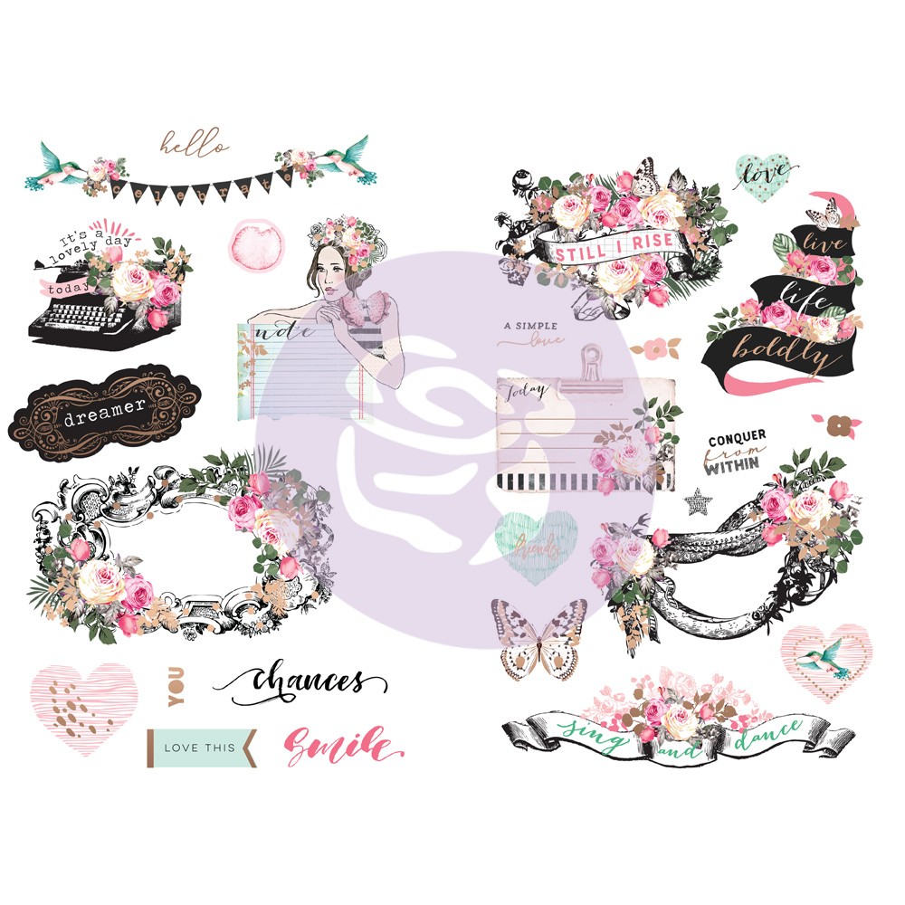 597719 Havana - Chipboard Stickers