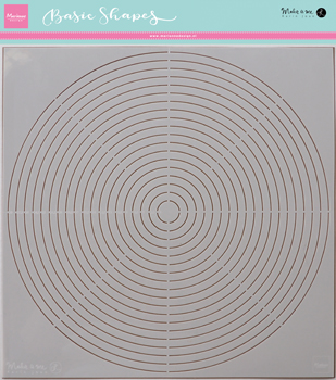 PS8006- Maska Marianne Design -Karin's basic shapes-koła