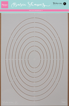 PS8008- Maska Marianne Design -Karin's basic shapes-owale