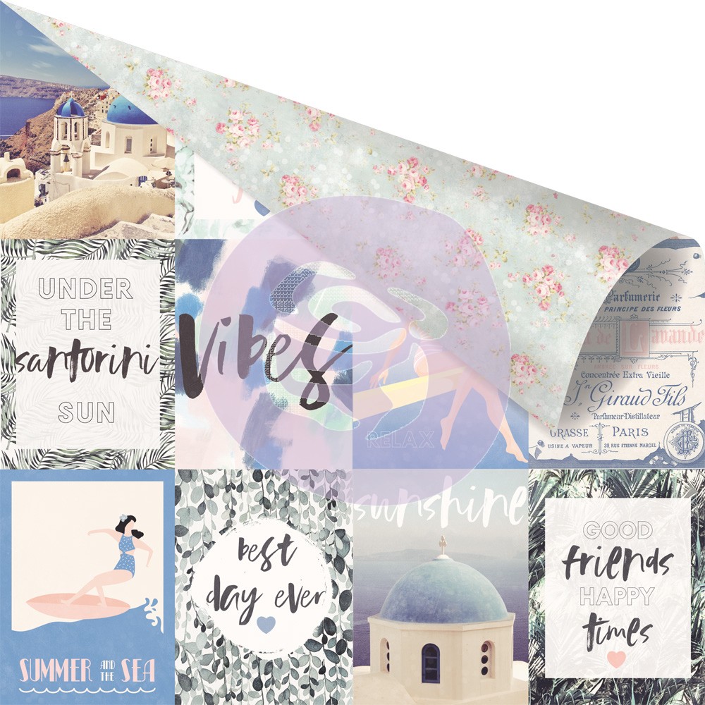 994099 Santorini - 12x12 Sheet - Summer is Around The Corner