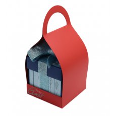 ID-1017 Trzymak nosidełko na exploding box - czerwony perłowy