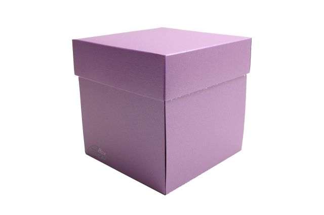 ID-14 Exploding Box fioletowy perłowy - GoatBox 10x10x10cm