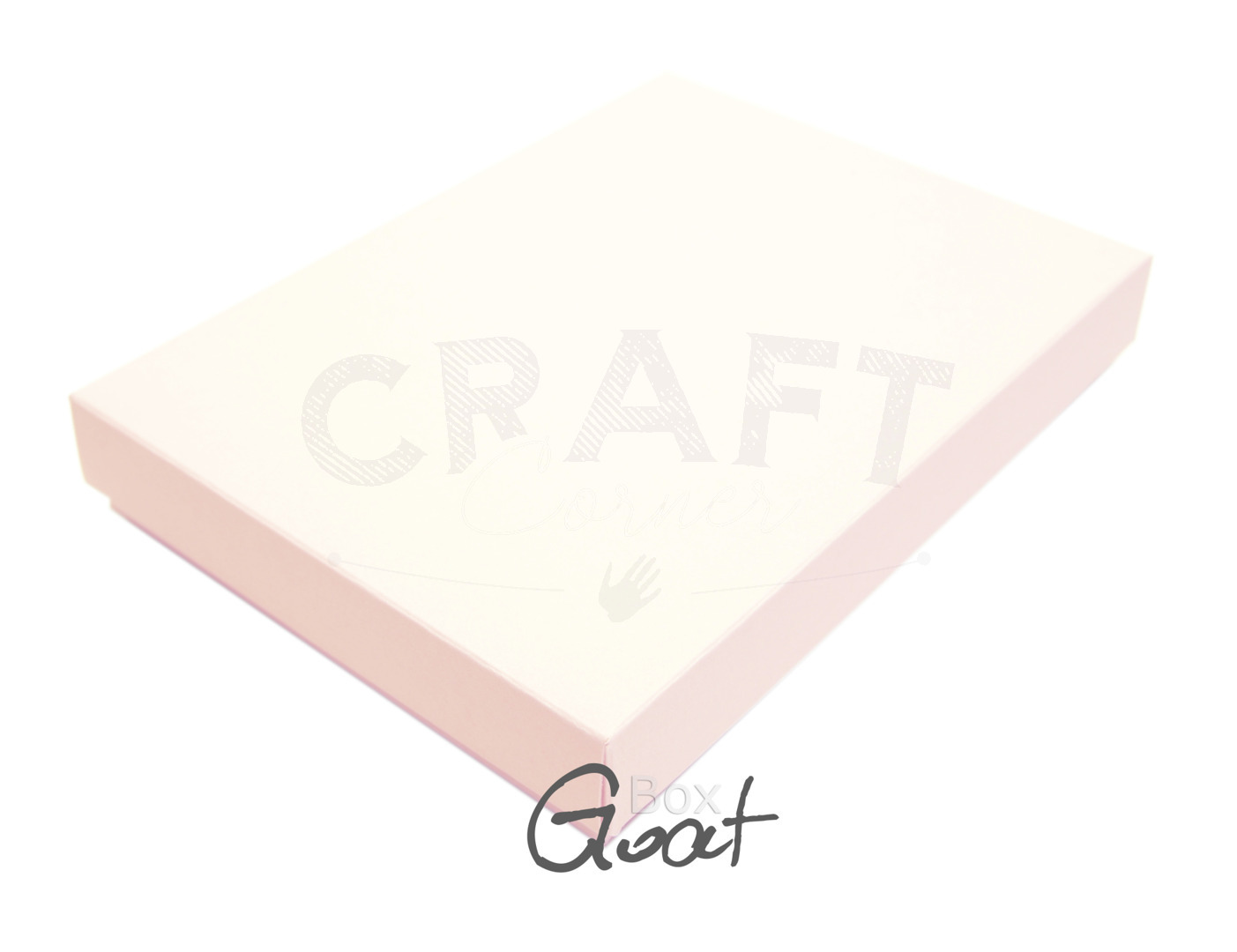 ID-1713 Pudełko na kartę A6 pastelowy róż - GoatBox