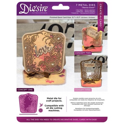 DS-CAD-HENE Wykrojnik Die'sire Henna Easel