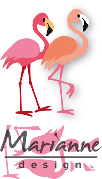 COL1456 Wykrojniki Colletables - Flamingi