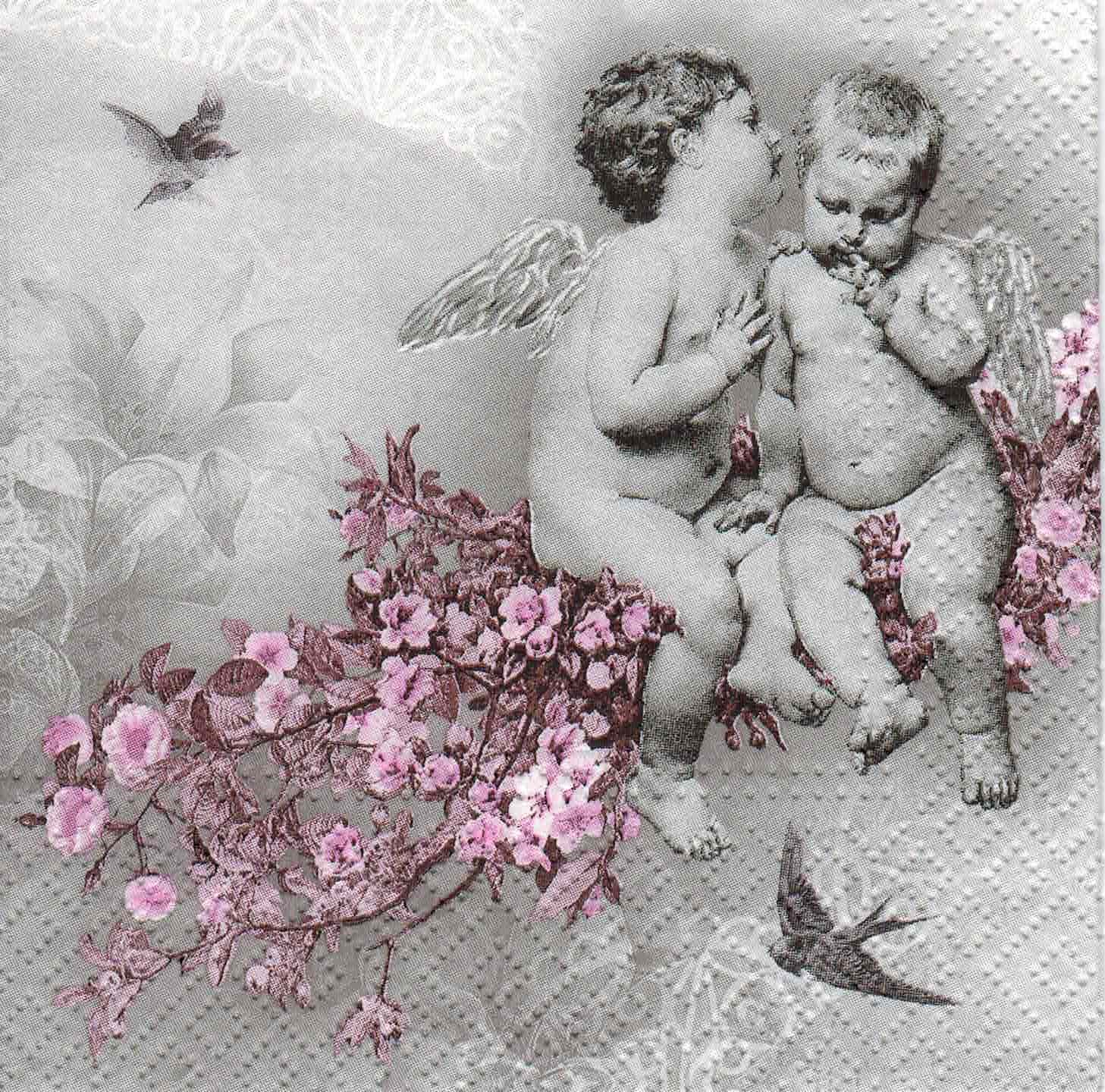 SERW006 Serwetka do decoupage'u 25x25cm