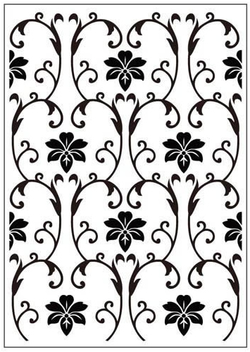 CTFD3063 Folder do embossingu - Vintage Flowers