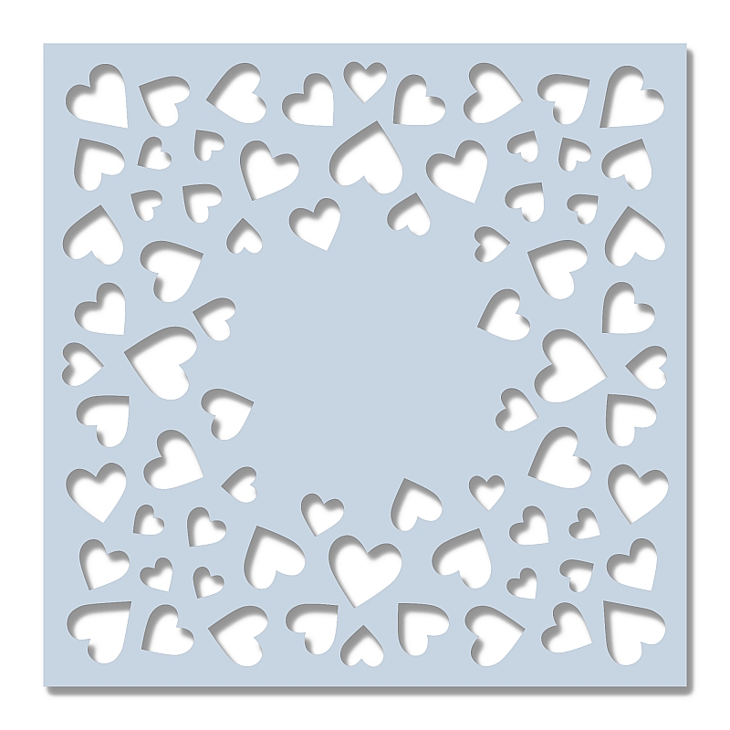SDST0045 Maska Sweet Dixie - Confetti Hearts