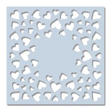 SDST0045 Maska Sweet Dixie - Confetti Hearts 