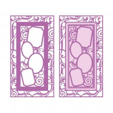 1638E Tonic Studios - Dimensions - Shadowbox Insert Die Set - Four of Us