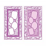1638E Tonic Studios - Dimensions - Shadowbox Insert Die Set - Four of Us
