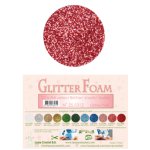 25.5312 Brokatowa pianka - Glitter Pink -arkusz A4
