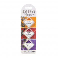 82N - Tusze Nuvo Diamond Hybrid -Sunset Serenade 3szt