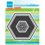CR1444 Wykrojniki Craftable - sześciokąty