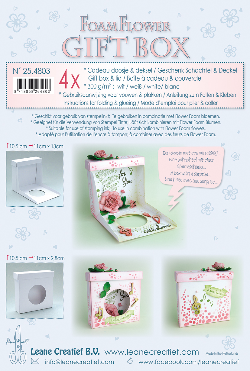 25.4803 Gift box Leane Creatief -pudełka 4 szt