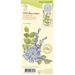 55.5435 Stemple Leane Creatief - fantasy flower