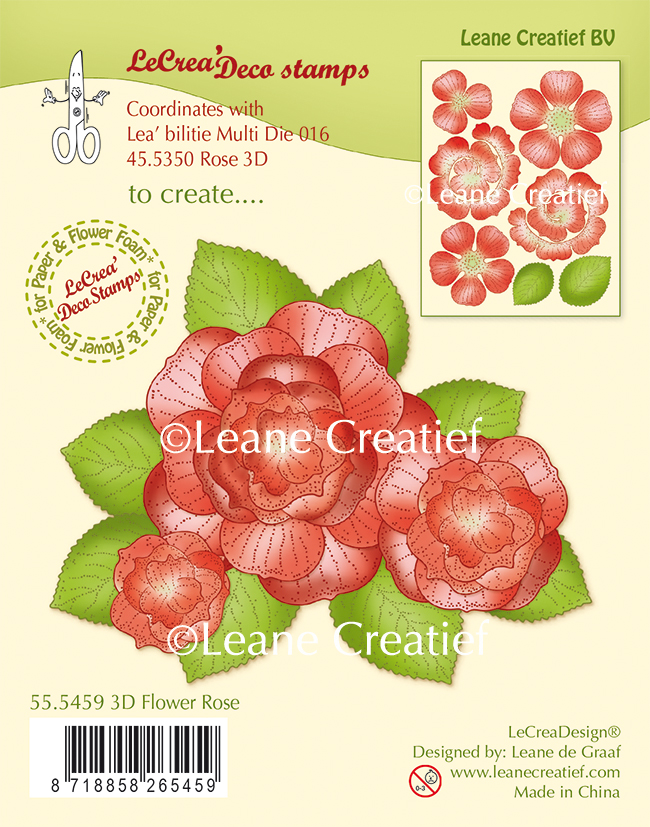 55.5459 Stemple Leane Creatief - róża