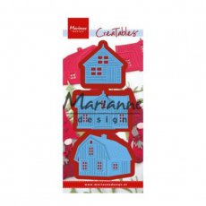 LR0555 Wykrojniki Creatable - domki 