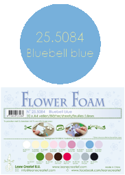 25.5084 Pianka do wykonywania kwiatków - Bluebell Blue -arkusz A4