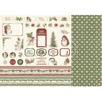 PD20012 Papier dwustronny 30,5x30,5cm -Let`s be Jolly- cut outs