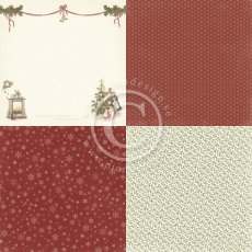 PD21004 Papier jednostronny 6x6'' -Let`s be Jolly- Christmas eve