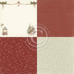 PD21004 Papier jednostronny 6x6'' -Let`s be Jolly- Christmas eve