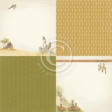 PD9701 Papier jednostronny 6x6'' - Summer falls into Autumn-september morning