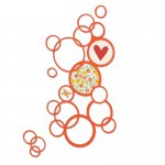 661166 Wykrojnik Thinlits - Bright Bubbles