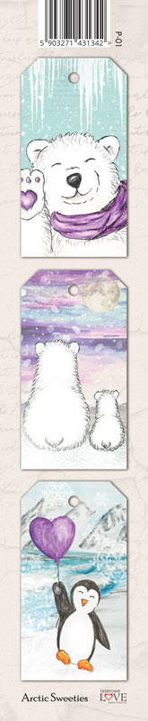 Pasek - Arctic Sweeties - P-01 - Laserowe LOVE
