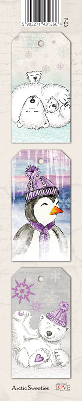 Pasek - Arctic Sweeties - P-03 - Laserowe LOVE