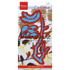 LR0558 Wykrojniki Creatable-gałąź z ptaszkami